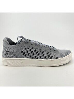 Flux Footwear Adapt Trainer Gray White Mens Size 10 Athletic Knit Shoes Sneakers